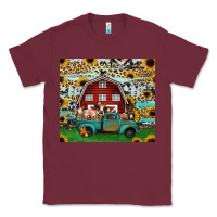 Burgundy farm animals red barn tumbler 20oz Classic Tee - Jasminsmagicworld