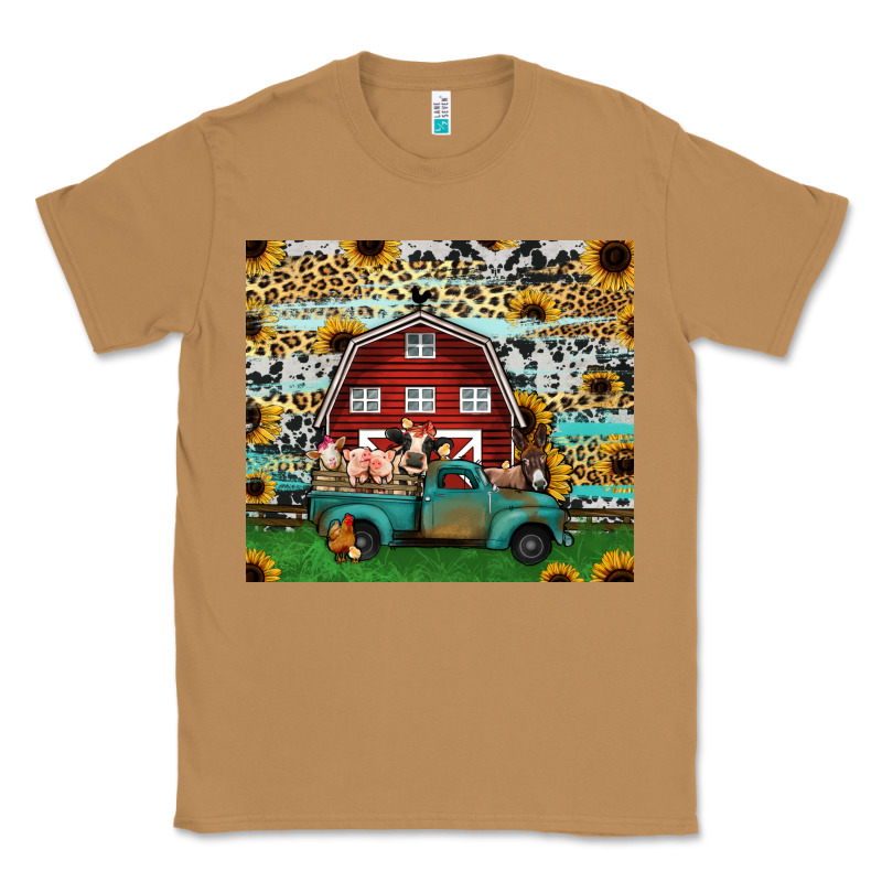 Farm Animals Red Barn Tumbler 20oz Classic Tee by Jasminsmagicworld | Teevron