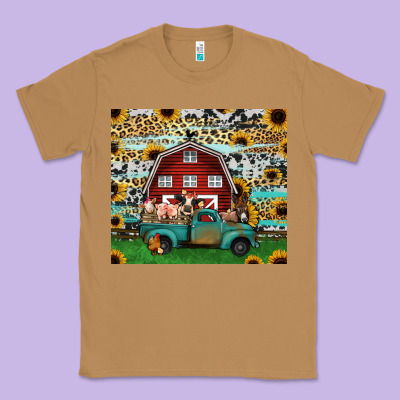 Farm Animals Red Barn Tumbler 20oz Classic Tee Designed By Jasminsmagicworld