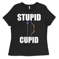 Black Studip Cupid Ladies Tee - Bettercallsaul