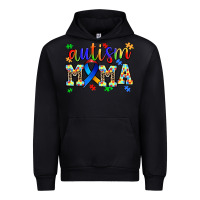 Black autism mama Urban Hoodie - AdoDesignShop