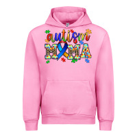 Fuchsia Pink autism mama Urban Hoodie - AdoDesignShop
