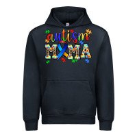 Navy autism mama Urban Hoodie - AdoDesignShop