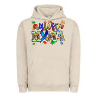 Pigment French Oak autism mama Urban Hoodie - AdoDesignShop