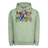 Pigment Oil Green autism mama Urban Hoodie - AdoDesignShop