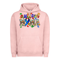 Pigment Salmon autism mama Urban Hoodie - AdoDesignShop