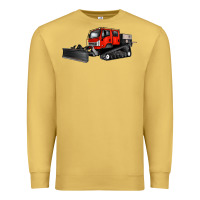 Antique Gold snowcat Premium Sweatshirt - Artiststas