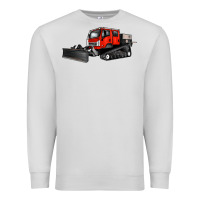 Dove Grey snowcat Premium Sweatshirt - Artiststas