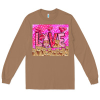 Toasted Coconut Love gnome with bear tumbler Valentine's Day Long Sleeve Tee - HowdyJamesFarm