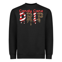 Black candy cane drip Heavyweight Sweatshirt - FaDigitalArtStudio