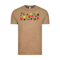 Vintage Coffee summer fruits Vintage Tee - TumblerDesignByShophia
