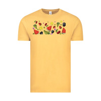 Vintage Mustard summer fruits Vintage Tee - TumblerDesignByShophia