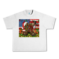 Army Veteran Boots Christmas Tumbler 4th Of July Urban Heavy Tee | Teevron