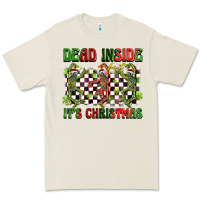 Bone dead inside but it's christmas dancing skeletons Premium Tee - BarkalooDesign