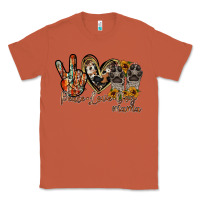 Copper peace love dog mama Classic Tee - RacoonDesign