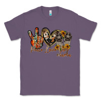 Lavender peace love dog mama Classic Tee - RacoonDesign