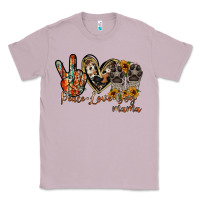 Lilac peace love dog mama Classic Tee - RacoonDesign