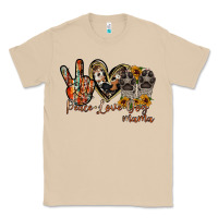Mushroom peace love dog mama Classic Tee - RacoonDesign