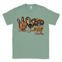 Sage peace love dog mama Classic Tee - RacoonDesign