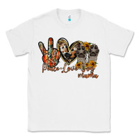 White peace love dog mama Classic Tee - RacoonDesign