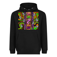 Black Spooky Heavyweight Hoodie - Artiststas