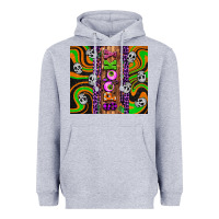 Heather Grey Spooky Heavyweight Hoodie - Artiststas