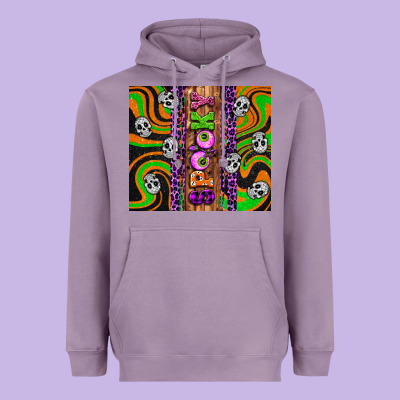 Spooky Heavyweight Hoodie Designed By Artiststas