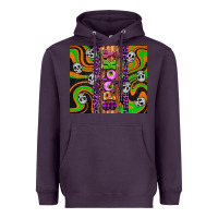 Plum Spooky Heavyweight Hoodie - Artiststas