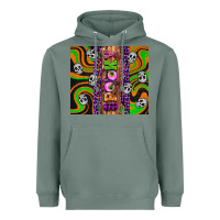 Sage Spooky Heavyweight Hoodie - Artiststas