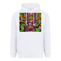White Spooky Heavyweight Hoodie - Artiststas