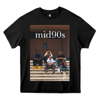 Black mid 90s movie Heavy Core Tee - minhPixels
