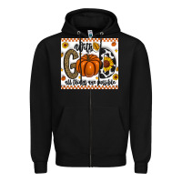 Black With God All Things Are Possible Zipper Hoodie - CowhideDigitalArt