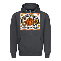 Smoke With God All Things Are Possible Zipper Hoodie - CowhideDigitalArt
