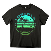 Asphalt Bvi Tortola British Caribbean Island Souvenir Heavy Core Tee - minhPixels