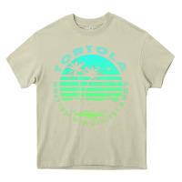 Mossy Bvi Tortola British Caribbean Island Souvenir Heavy Core Tee - minhPixels