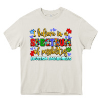 Cream i believe in a spectrum of possibilities Heavy Core Tee - LillyAllenDesigns