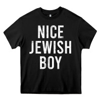 Black hanukkah nice jewish boy cool chanukah festival jewish gift t shirt Heavy Core Tee - minhPixels