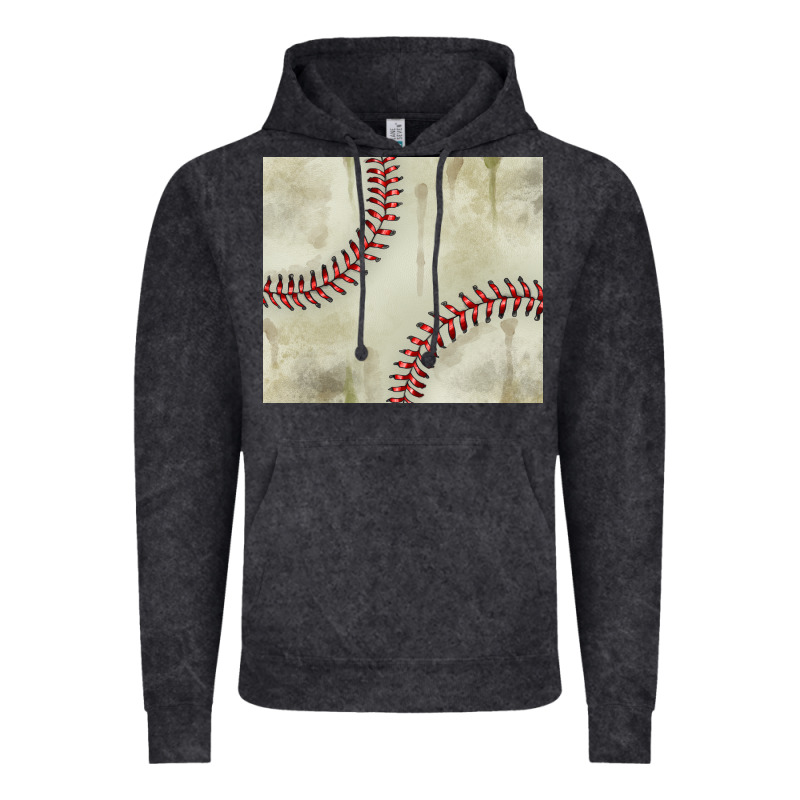 Dirty Baseball Pattern Vintage Hoodie by TumblerDesignByShophia | Teevron