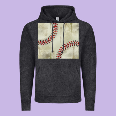 Dirty Baseball Pattern Vintage Hoodie Designed By Tumblerdesignbyshophia