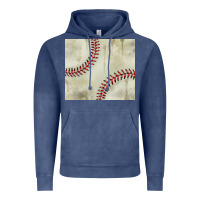 Vintage Denim dirty baseball pattern Vintage Hoodie - TumblerDesignByShophia
