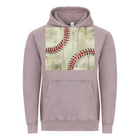 Vintage Zinc dirty baseball pattern Vintage Hoodie - TumblerDesignByShophia