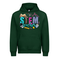 Forest Green stem teacher Urban Hoodie - AdoDesignShop