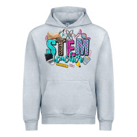 Heather Grey stem teacher Urban Hoodie - AdoDesignShop