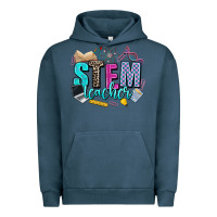 Pigment Midnight Navy stem teacher Urban Hoodie - AdoDesignShop