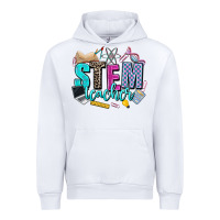 White stem teacher Urban Hoodie - AdoDesignShop
