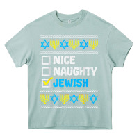 Arona nice naughty jewish ugly hanukkah sweater chanukah jew gift premium t Heavy Core Tee - minhPixels