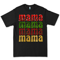 Black Christmas mama Premium Tee - BarkalooDesign