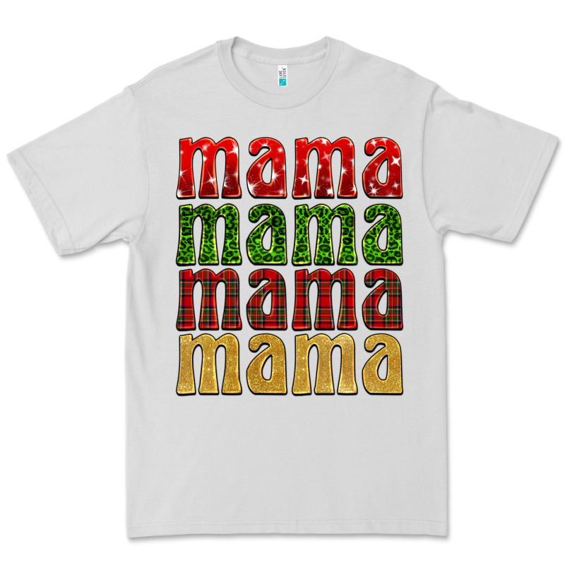 Christmas Mama Premium Tee by BarkalooDesign | Teevron