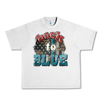 Lunar Rock Back to blue 4th of july Urban Heavy Tee - HowdyJamesFarm