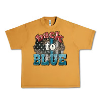 Peanut Butter Back to blue 4th of july Urban Heavy Tee - HowdyJamesFarm